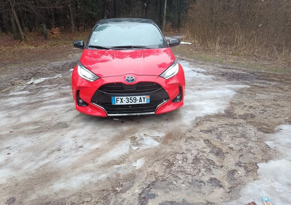 Toyota Yaris cena 82500 przebieg: 23000, rok produkcji 2021 z Gubin małe 781